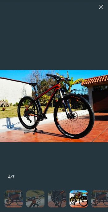 KTM AERA SRAM Apex 2022 Mountainbike usato, Nero — immagine 3 di 6