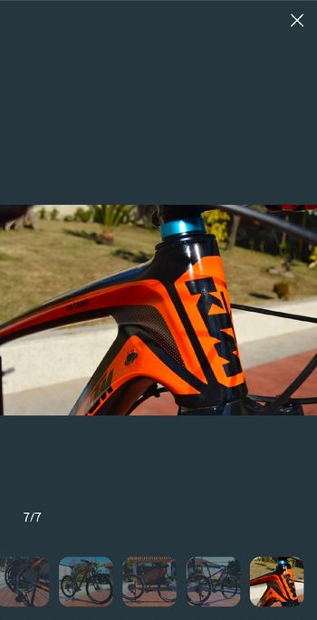 KTM AERA SRAM Apex 2022 Mountainbike usato, Nero — immagine 6 di 6