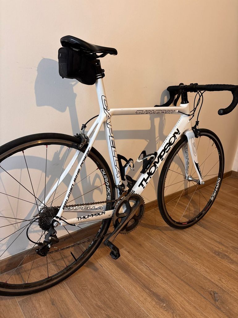 Used Thompson Custom Shimano Dura Ace 2017 Road & Gravel, White — image 8 of 8