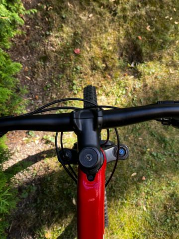 Trek Fuel EX 5 27.5 Plus 2018 2018 Mountainbike usato, Rosso — immagine 19 di 33