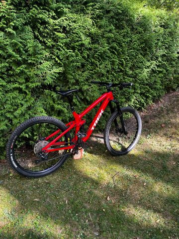 Trek Fuel EX 5 27.5 Plus 2018 2018 Mountainbike usato, Rosso — immagine 4 di 33