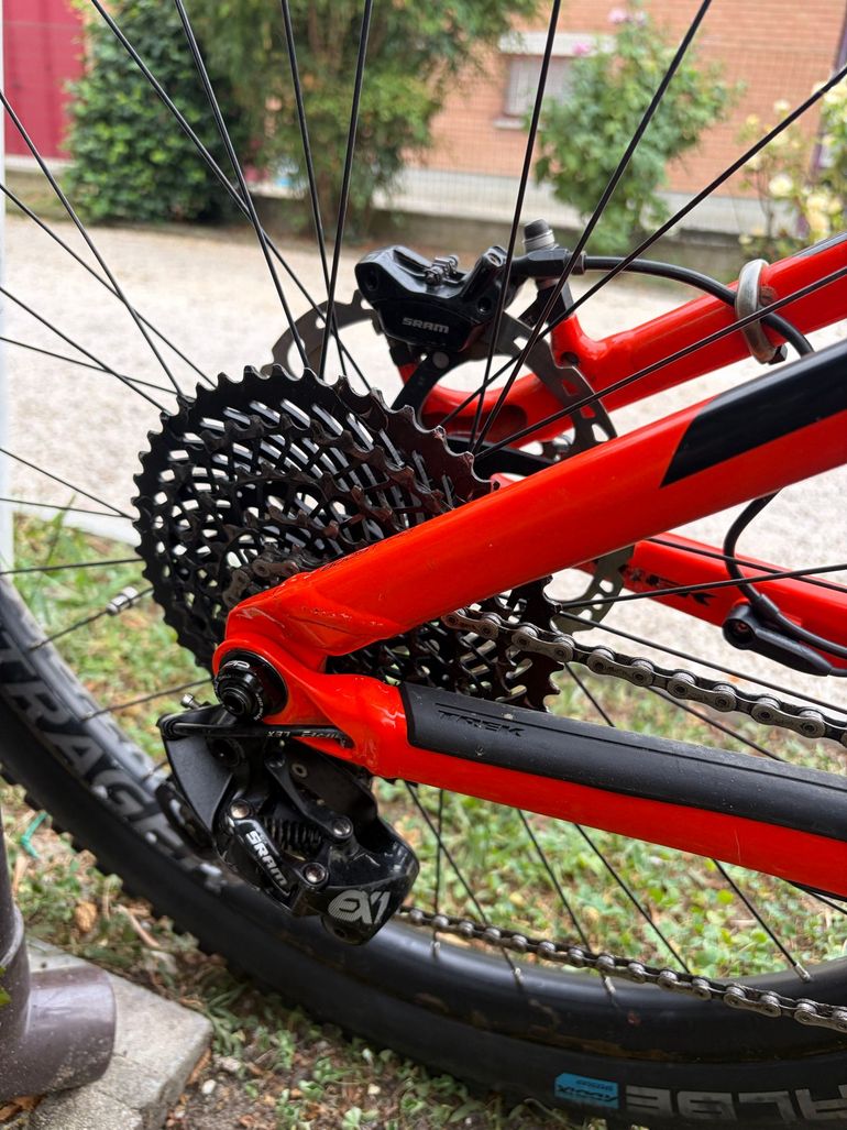 Gebrauchtes Trek Powerfly FS 5 2019 2019 Mountainbike, Rot, 27.5 — Bild 3 von 8