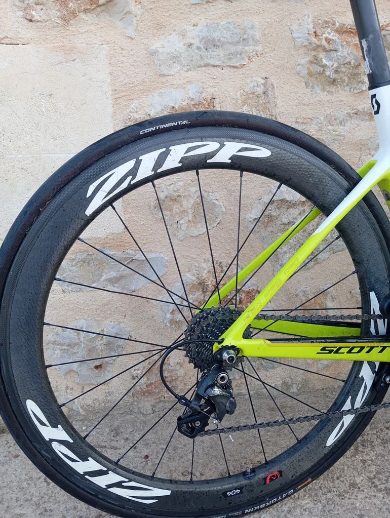 Brugt Scott Foil 20 silver/black 2019 2019 Road & Gravel — billede 2 af 5