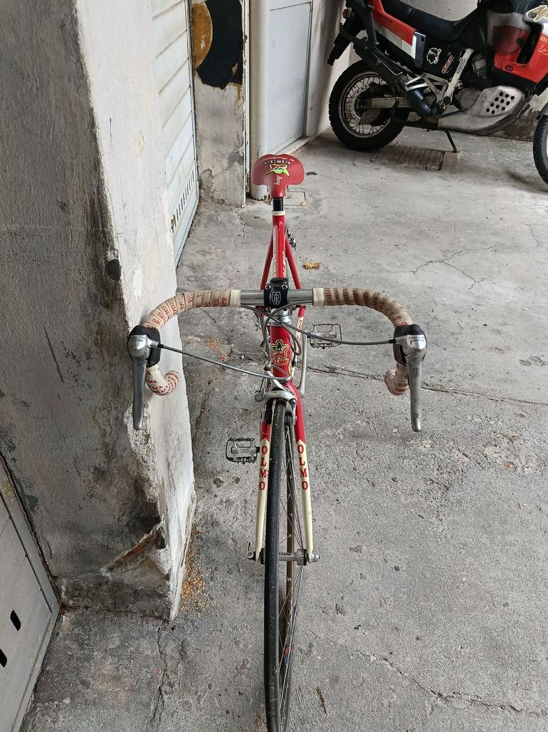 Olmo Custom Shimano 105 2010 Road & Gravel usato, Rosso — immagine 5 di 6