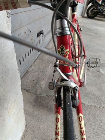 Olmo Custom Shimano 105 2010 Road & Gravel usato, Rosso — immagine 6 di 6