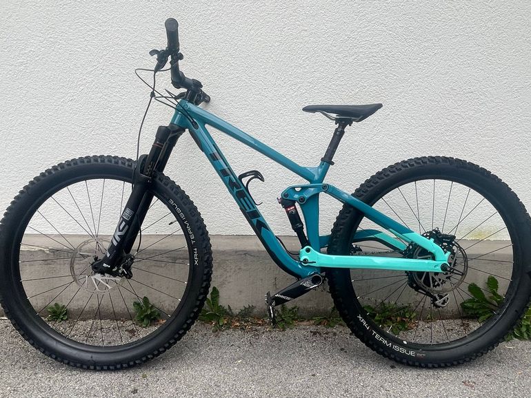 Gebrauchtes Trek Full Stache 8 2020 2020 Mountainbike, Blau, 29 — Bild 2 von 7