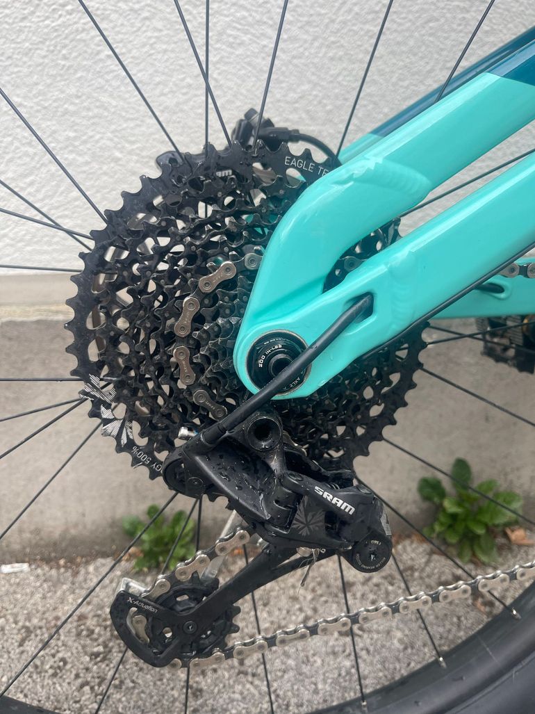 Gebrauchtes Trek Full Stache 8 2020 2020 Mountainbike, Blau, 29 — Bild 5 von 7