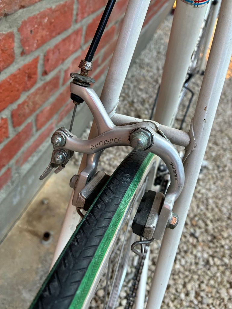 Centani Custom Shimano Dura Ace 1970 Road & Gravel usato, Bianco — immagine 3 di 16