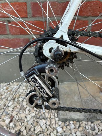 Centani Custom Shimano Dura Ace 1970 Road & Gravel usato, Bianco — immagine 9 di 16