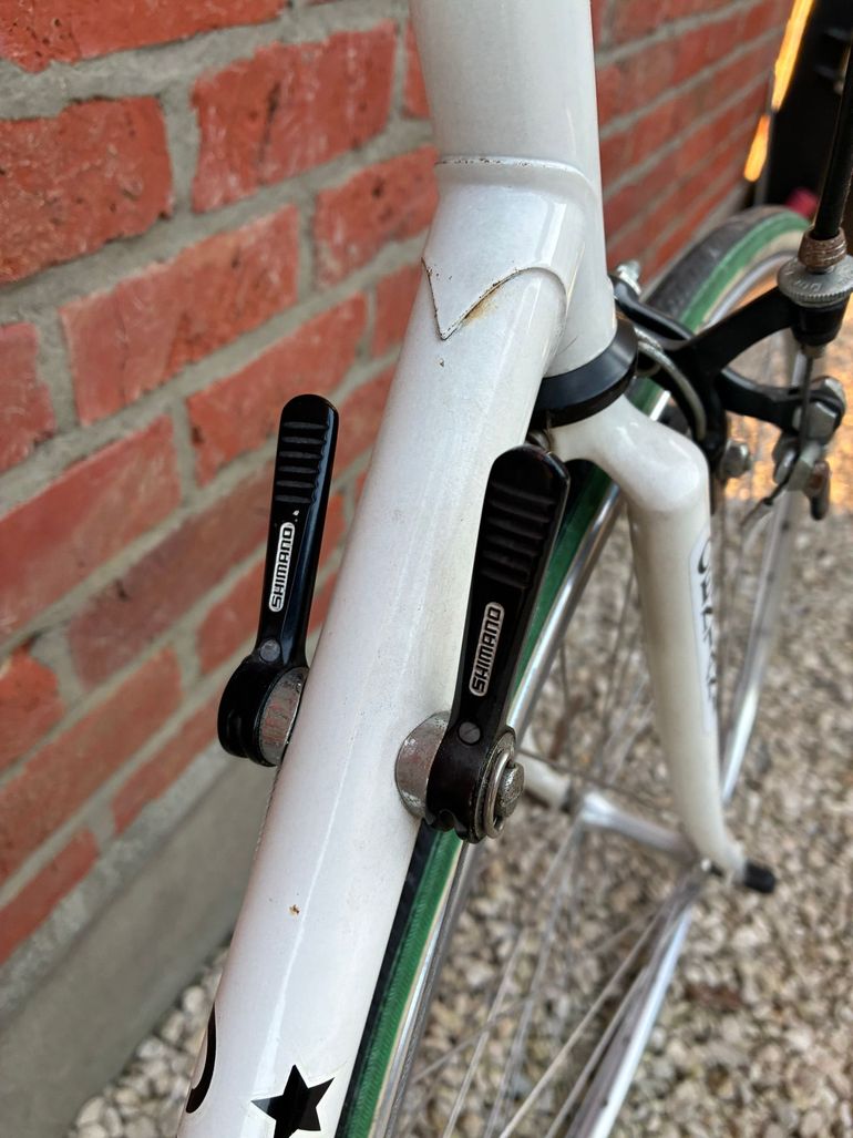 Centani Custom Shimano Dura Ace 1970 Road & Gravel usato, Bianco — immagine 10 di 16
