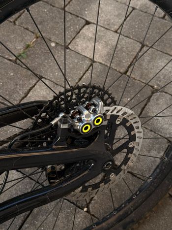 Gebrauchtes Propain Spindrift Sram Eagle Transmission X0 2023 Mountainbike, Schwarz, Verschieden — Bild 6 von 6