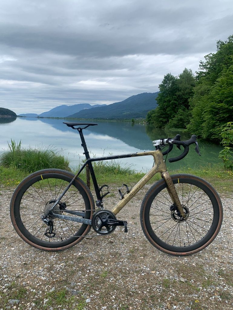 Sione Custom Shimano Dura Ace Di2 2024 Road & Gravel usato, Nero — immagine 3 di 3