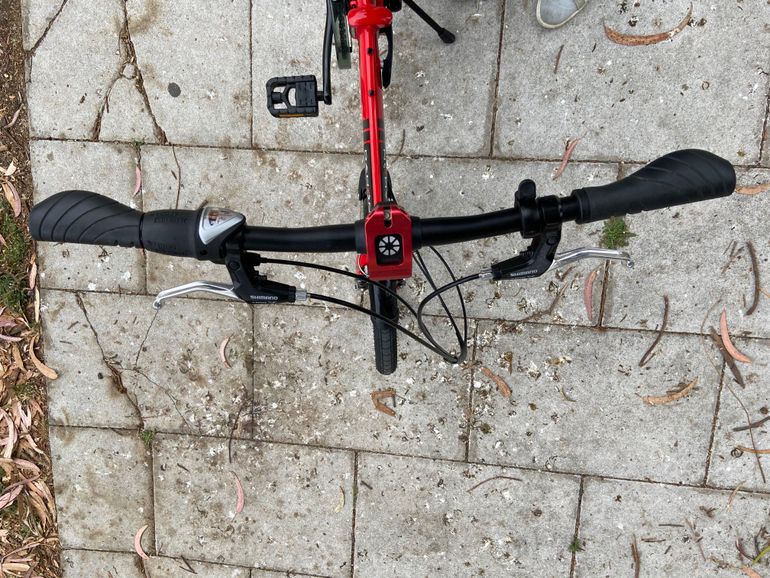 dahon Curve I3 2019 2019 Urban usato, Rosso — immagine 11 di 25