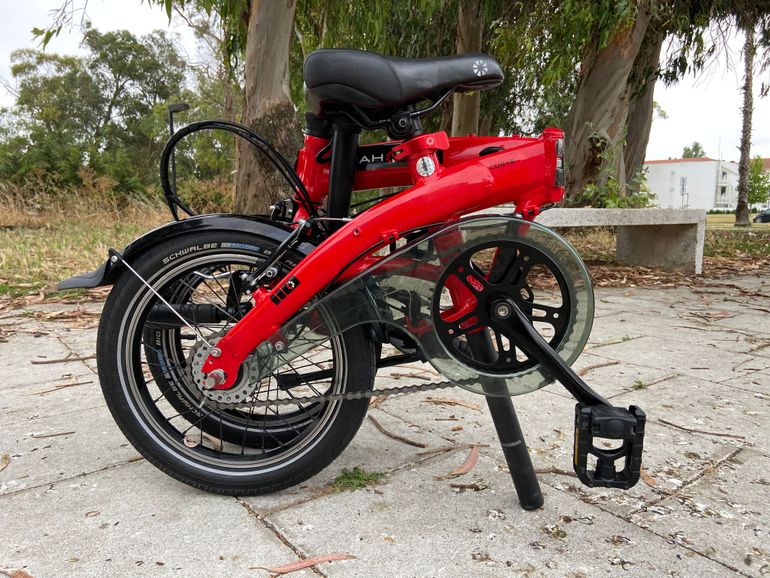 dahon Curve I3 2019 2019 Urban usato, Rosso — immagine 19 di 25