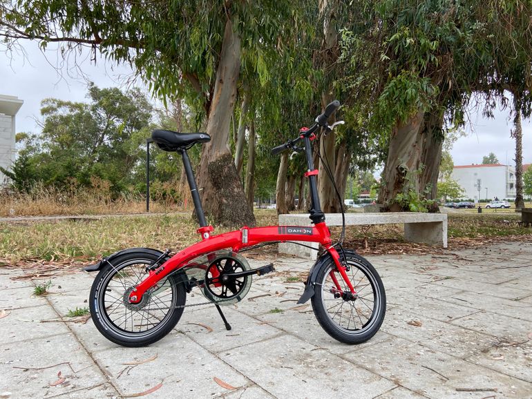 dahon Curve I3 2019 2019 Urban usato, Rosso — immagine 5 di 25