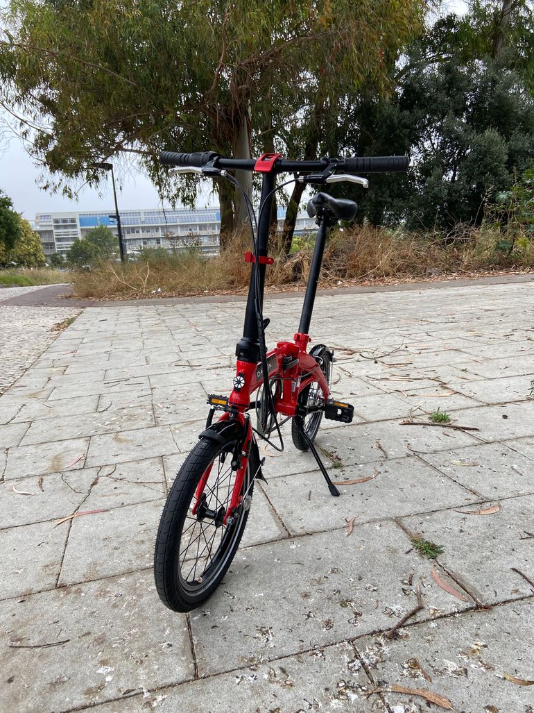 dahon Curve I3 2019 2019 Urban usato, Rosso — immagine 3 di 25