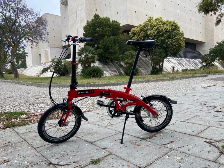 dahon Curve I3 2019 2019 Urban usato, Rosso — immagine 2 di 25