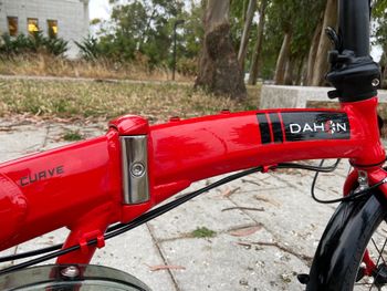 dahon Curve I3 2019 2019 Urban usato, Rosso — immagine 16 di 25