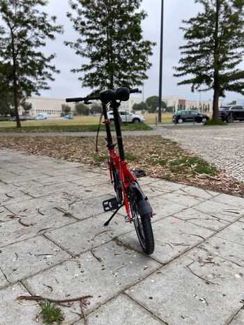 dahon Curve I3 2019 2019 Urban usato, Rosso — immagine 4 di 25