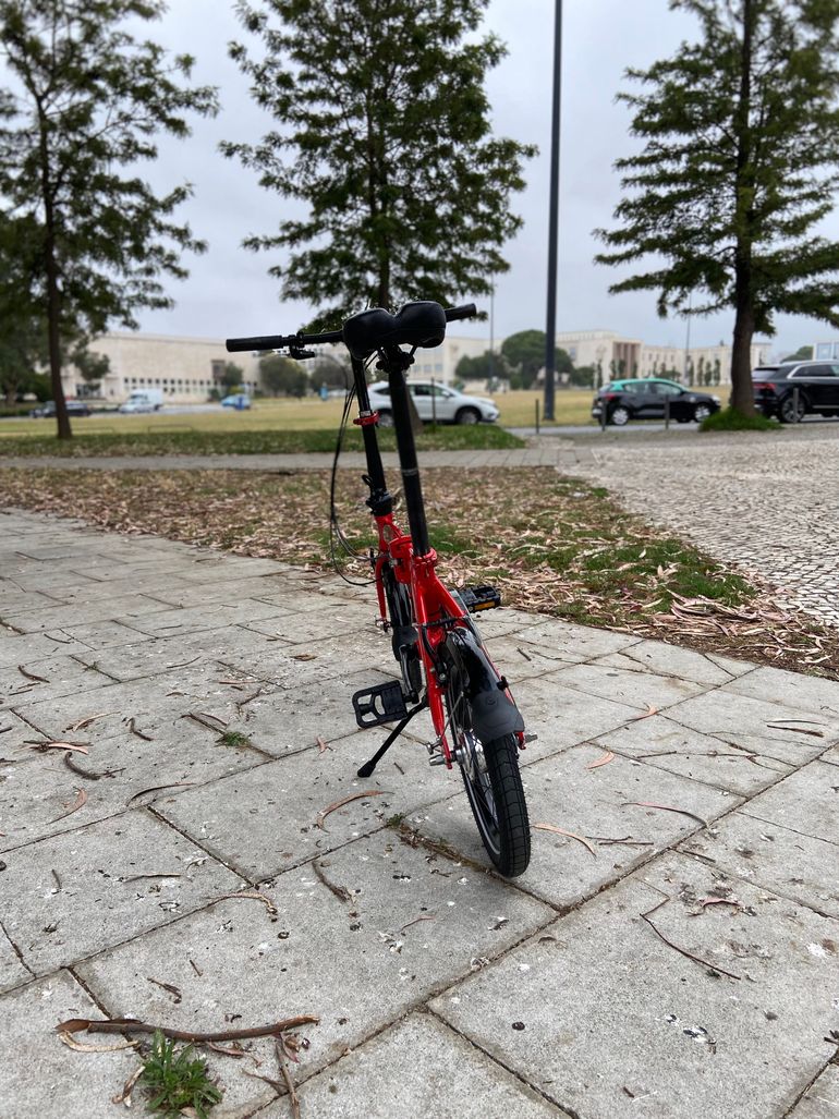 dahon Curve I3 2019 2019 Urban usato, Rosso — immagine 4 di 25