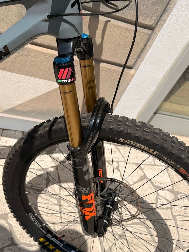 Used Transition Spire Carbon GX Code 2022 2022 Mountainbike, Light Gray, 29 — image 6 of 12