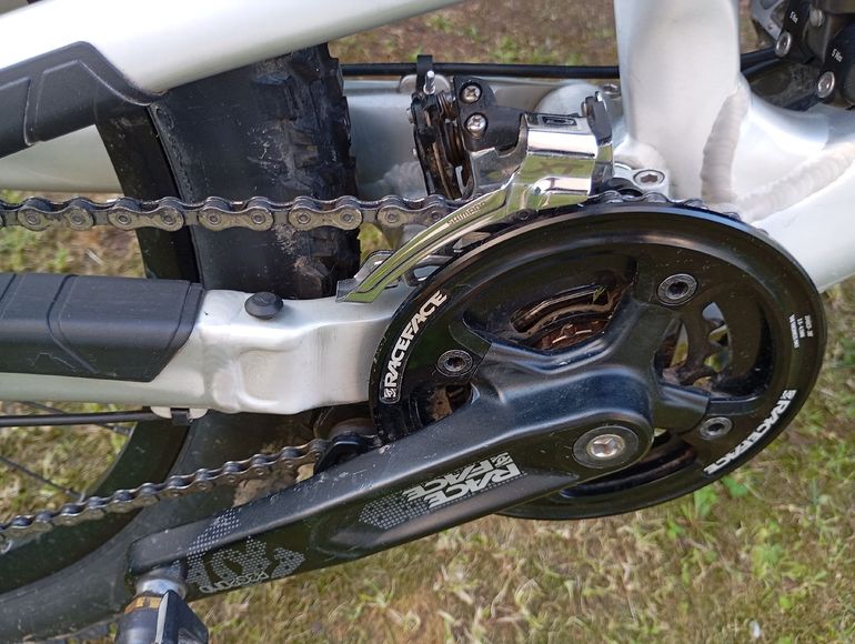Used Canyon Strive Shimano Deore XT 2013 Mountainbike, Light Gray, 26 — image 5 of 8