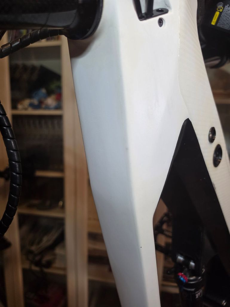 Used Dengfu E10 talla L Custom Frameset 2022 Mountainbike, White, 29 — image 7 of 10