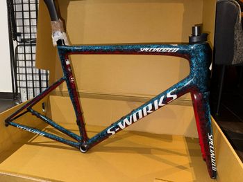 Used Specialized Tarmac Frameset 2025 Road & Gravel, Blue — image 4 of 4