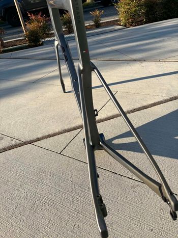Used 3T Strada Frame 2024 Frameset 2024 Road & Gravel, Light Gray — image 3 of 12