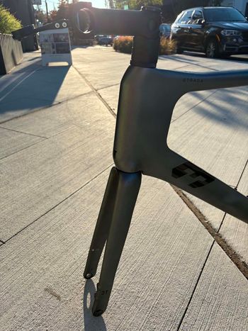 Used 3T Strada Frame 2024 Frameset 2024 Road & Gravel, Light Gray — image 7 of 12