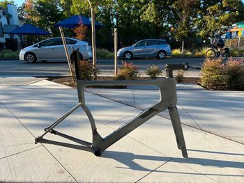 Used 3T Strada Frame 2024 Frameset 2024 Road & Gravel, Light Gray — image 2 of 12