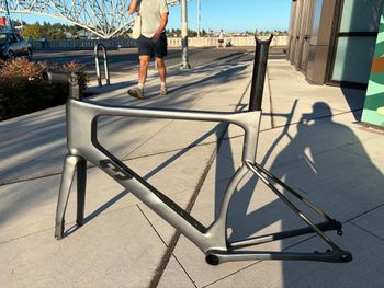 Used 3T Strada Frame 2024 Frameset 2024 Road & Gravel, Light Gray — image 10 of 12