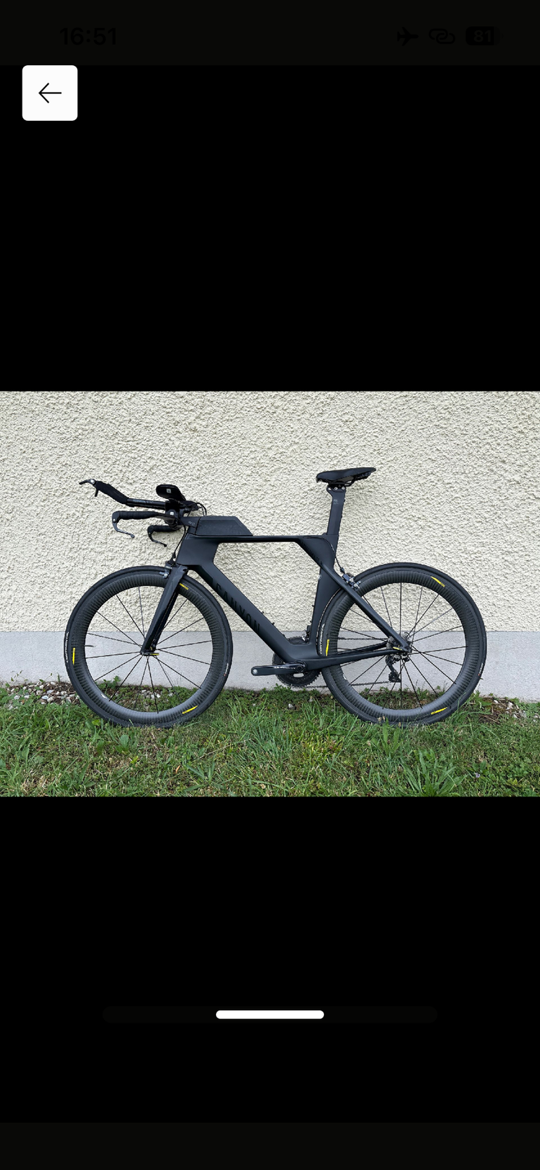 Used Canyon Speedmax CF 8.0 2019 2019 Road & Gravel, Black — image 2 of 3