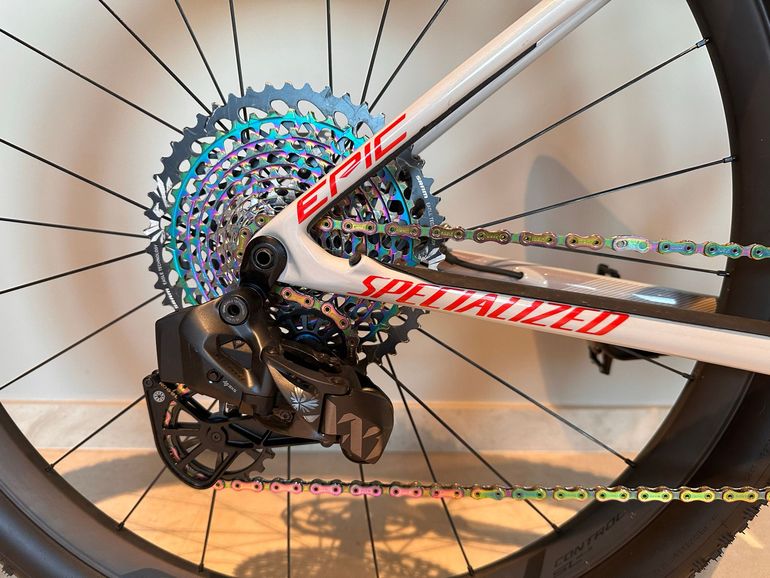 Gebrauchtes Sworks Custom SRAM XX1 Eagle 2020 Mountainbike, Weiß — Bild 3 von 14