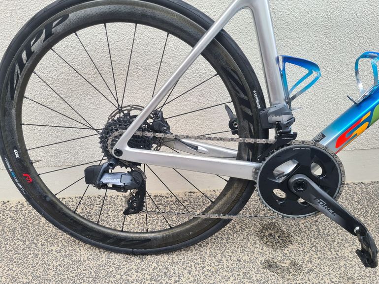 Gebrauchtes Scott Addict RC Pro 2023 2023 Road & Gravel, Blau — Bild 3 von 7