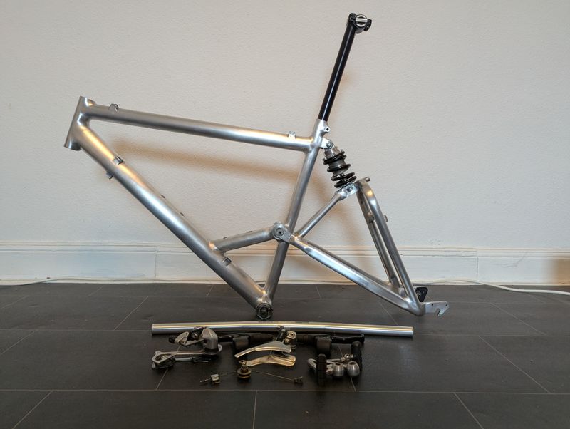 Cannondale SE1000 1991 Frameset 1991 Mountainbike usato, Grigio chiaro — immagine 2 di 27