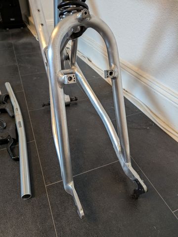 Cannondale SE1000 1991 Frameset 1991 Mountainbike usato, Grigio chiaro — immagine 12 di 27