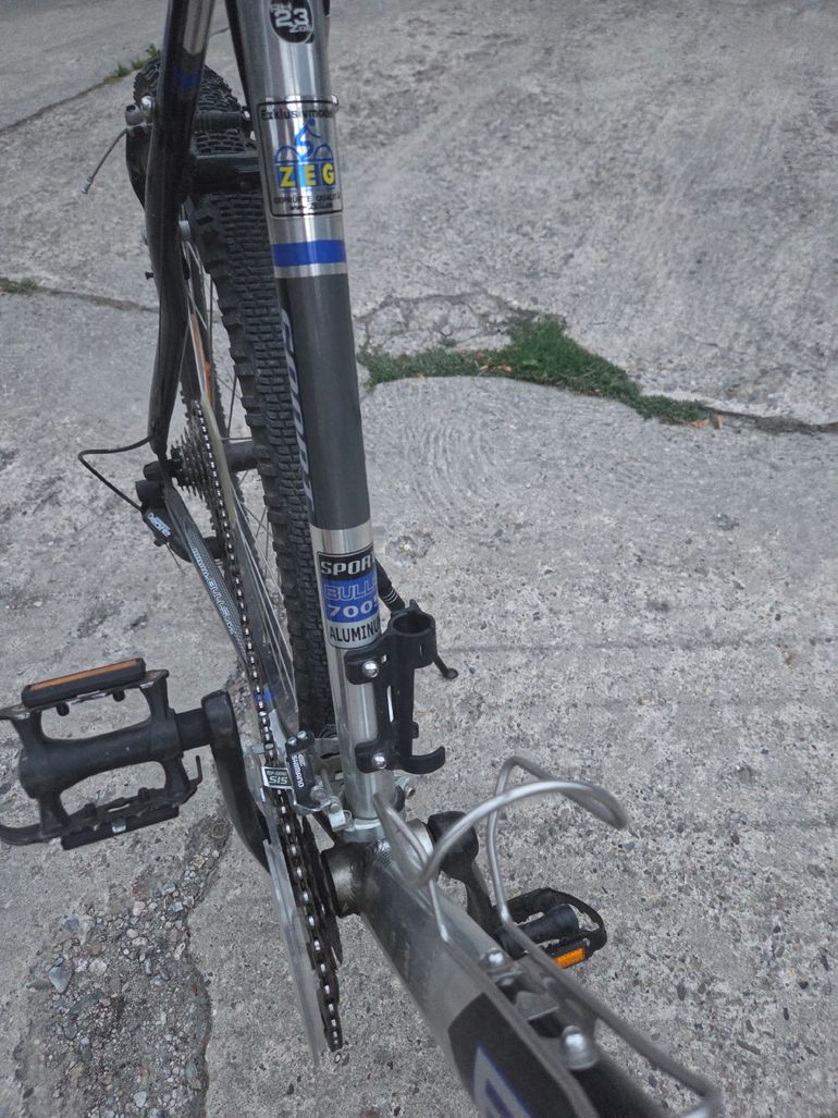 Gebrauchtes BULLS Custom Shimano Tourney 2006 Mountainbike, Hellgrau — Bild 7 von 7