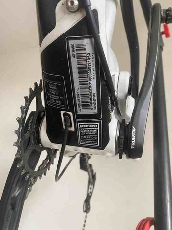 Used ROCKRIDER Custom Frameset 2023 Mountainbike, White — image 7 of 8