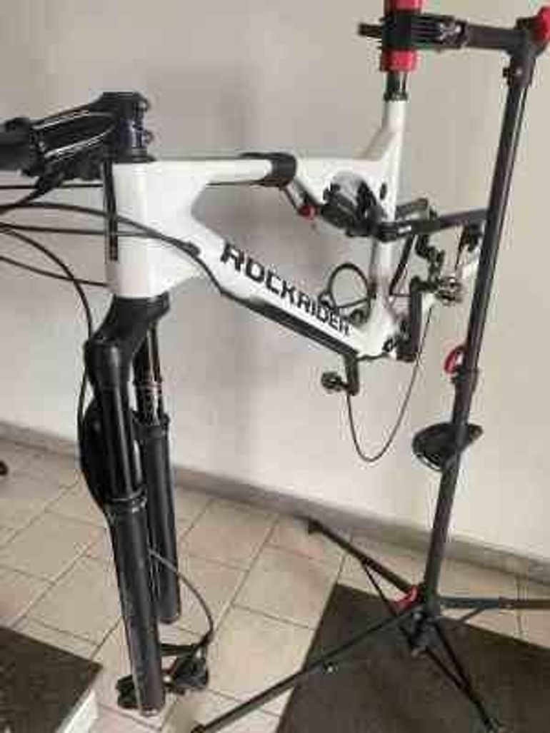 Used ROCKRIDER Custom Frameset 2023 Mountainbike, White — image 3 of 8