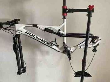Used ROCKRIDER Custom Frameset 2023 Mountainbike, White — image 2 of 8