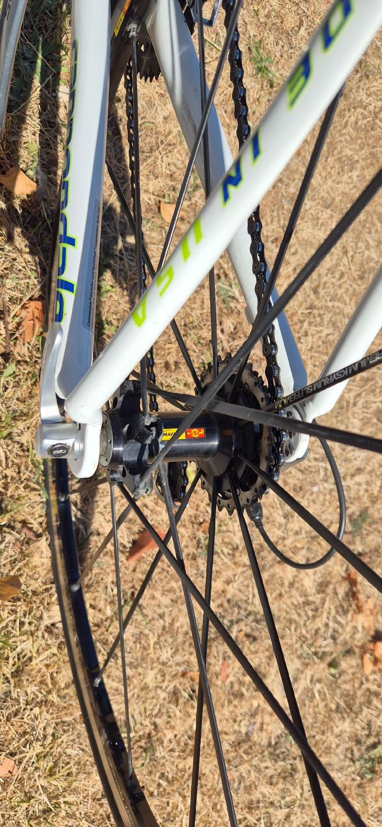 Brugt Cannondale Caad Shimano 105 2009 Road & Gravel — billede 7 af 9