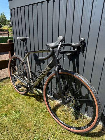Canyon Grail CF SL 7 2020 2020 Road & Gravel usato, Grigio chiaro — immagine 3 di 14