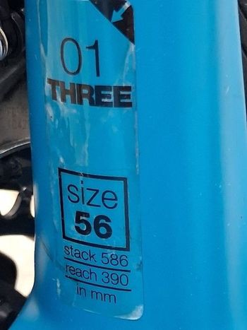 Used BMC Roadmachine 01 THREE 2020 2020 Road & Gravel, Blue — image 5 of 5