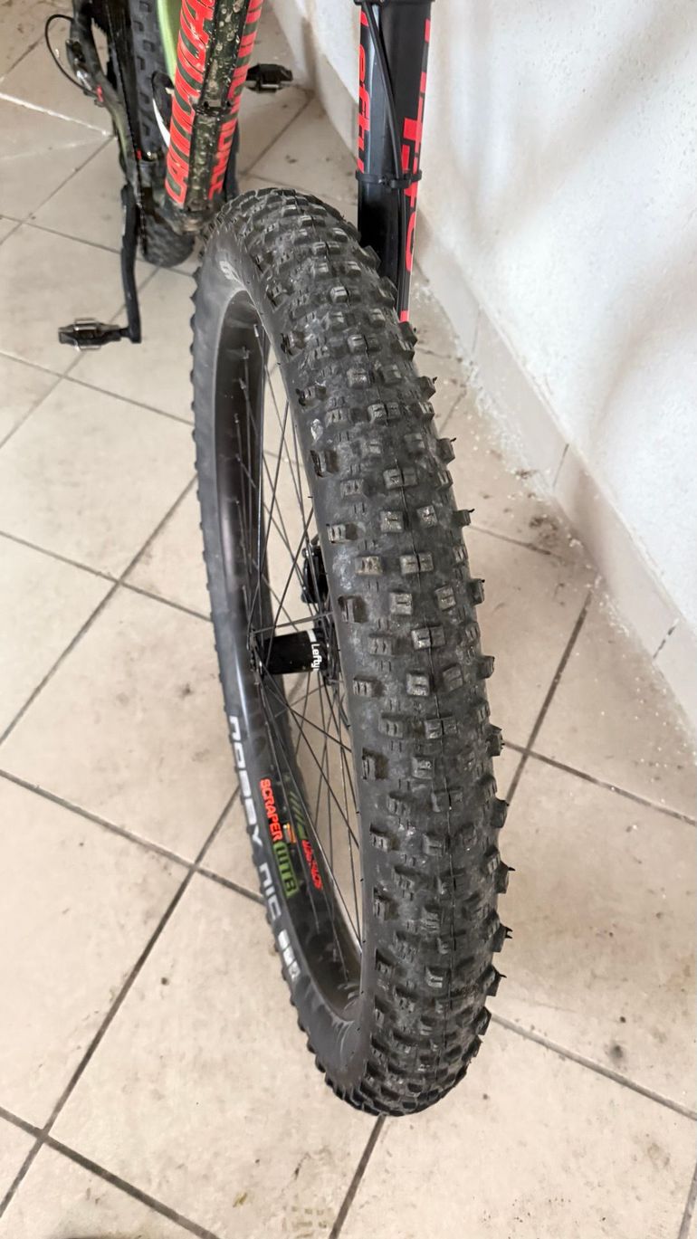 Gebrauchtes Cannondale Bad Habit SRAM Rival eTap AXS 2018 Mountainbike, Grün — Bild 8 von 8