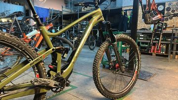 Lapierre SPICY FIT TEAM 2020 Frameset 2020 Mountainbike usato, Verde — immagine 2 di 4