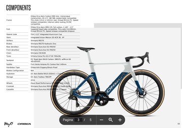 Brugt Orbea ORCA AERO M20iLTD 2025 2025 Road & Gravel — billede 3 af 3