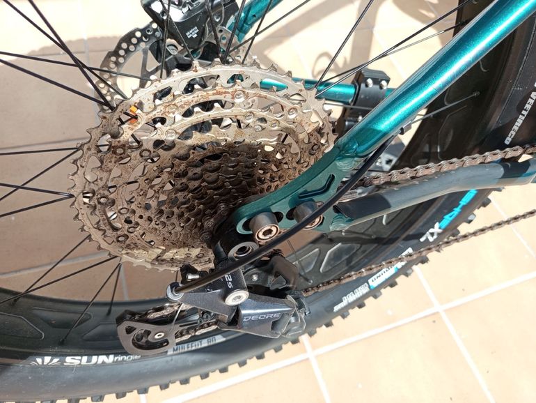 Kona Woo 2022 2022 Mountainbike usato, Verde — immagine 3 di 3