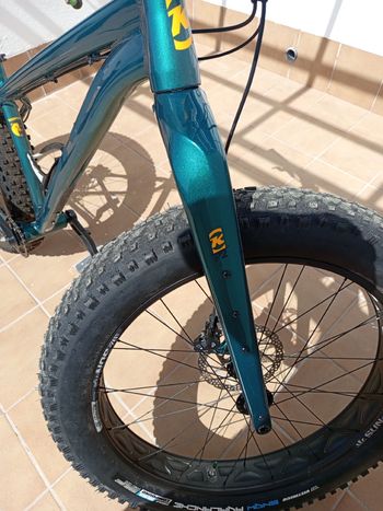 Kona Woo 2022 2022 Mountainbike usato, Verde — immagine 2 di 3