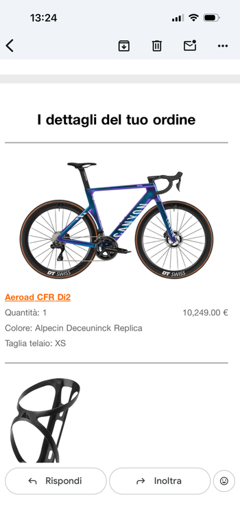 Gebrauchtes Canyon Aeroad CFR Di2 2025 2025 Road & Gravel, Blau — Bild 4 von 15